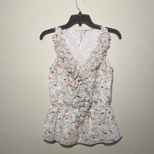 🎉SALE 3/$30🎉 Lauren Conrad ruffle top